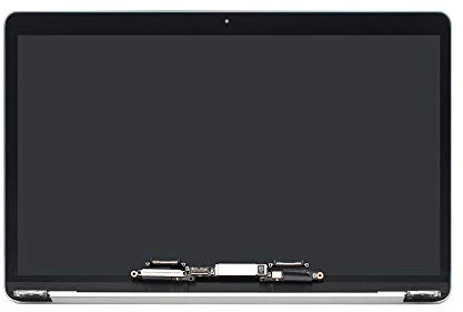 FTDLCD 13.3'' Completa Pantalla LED LCD Asamblea para Apple MacBook Pro Retina A1706 EMC 3071 A1708 EMC 3164 (Color Plata)
