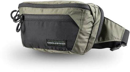 Eberlestock Bando Bag – Taktische Herren-Bauchtasche mit verstellbarem Hüftgurt, Reißverschlusstaschen, kompakte, leichte Gürteltasche, Grün/Schwarz, Standard, Bauchtasche