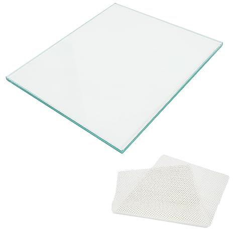 SCOTTCHEN Dead Flat Float Plate Glass for Scary Sharp Sharpening System 10-1/4in W x 11-13/16in L x 8mm T -1pcs