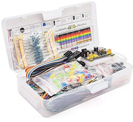 Mit 830 Verbindungspunkten Breadboard Widerstand Kondensator LED Potentiometer Kit