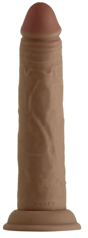Shaft Model J 21,59 cm Liquid Silicone Dong Oak Brown