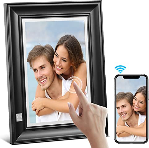 WiFi Digitaler Bilderrahmen, HD 1920 * 1200 KODAK Touch Elektronischer Bilderrahmen 10.1 Zoll, Intelligenter Elektronischer Bilderrahmen mit 32GB Speicher
