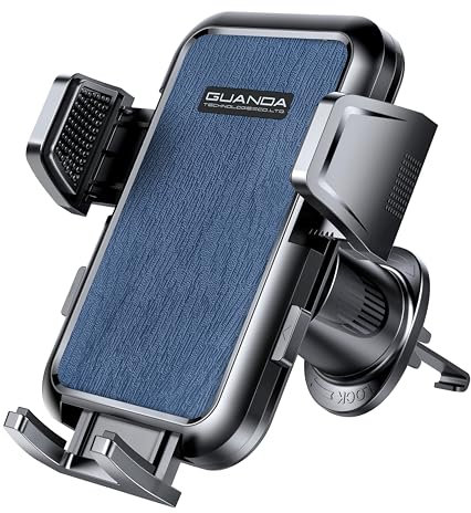 2024 Supporto Telefono Auto Bocchette Aria, Porta Telefono Auto Aggiornamento Clip Gancio , Porta Cellulare Auto Ruotabile 360°, Portacellulare Auto Universale Per iPhone Samsung Xiaomi Smartphones