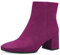 MARCO TOZZI Damen Stiefeletten mit Absatz Elegant mit Reißverschluss, Rosa (Grape), 41 EU