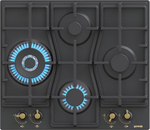 Gorenje GW6D42CLB, Cuisinière à gaz Classico, Black