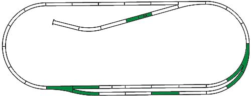 Roco H0 - Set di binari C
