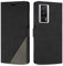 SONWO Coque pour Xiaomi Poco F5 Pro/Redmi K60 / K60 Pro, Protection Housse Etui en Cuir PU Portefeuille avec Emplacements Cartes et Fonction Support pour Xiaomi Poco F5 Pro, Noir