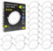 CLAR - Downlight LED Techo Empotrable, Focos Interior, 20W 6000ºK, 220mm, Empotrables (Pack 20)