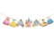 Glixoft Prinzessinnen-Schloss-Girlande, Prinzessinnen-wimpelgirlande, Candy-bar-wimpelkette, Banner, Alles Zum Geburtstag, Dekoration Für Babyparty, Hochzeit