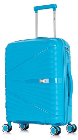 1990s Maleta de Cabina 55x39x21.5cm (46L) Polipropileno - Candado Incrustada - 20 Pulgadas - Turquesa