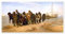 Die Wolgatreidler Poster von Ilya Efimovich Repin 40 x 20 cm Beige Wandbilder Wanddeko