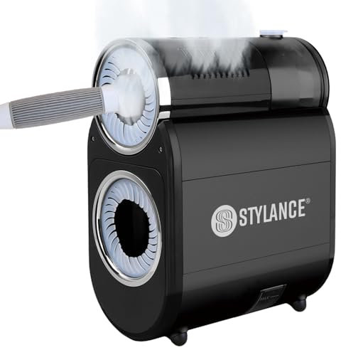 STYLANCE Brosse à cheveux automatique pour salon de coiffure, outil de nettoyage rapide et électrique pour cheveux ronds, machine de nettoyage portable professionnelle pour enlever la poussière