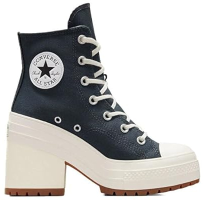 Converse Damen Chuck 70 De Luxe Heel Freizeitschuhe A09386C Schwarz, schwarzes, 37,5