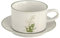 HEALEEP 1 Set Tazze da Ceramica con Saucer Eleganti Tazzine per Latte e Bevande Design per Ristoranti Facili Leggere