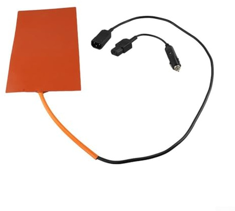 babominimer 12V 100W Silikon Heizkissen Matte Heizung mit 65°C Thermostat für sichere konstante Wärme, Vielseitiger Speisenlieferwärmer für Pizza, warme Mahlzeiten und Gastronomie