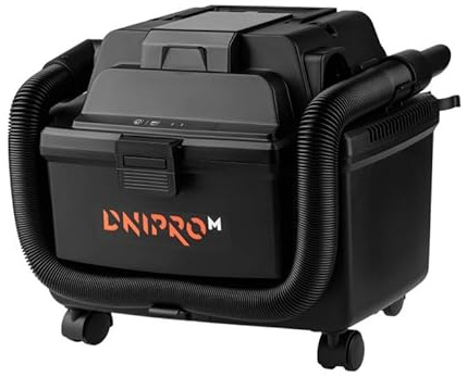 Dnipro-M DVC-200BC Ultra Aspirador inalámbrico seco y húmedo – Motor sin escobillas, depósito 16L, sin batería ni Cargador