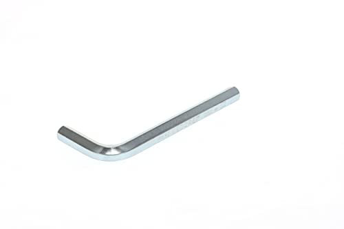 GEDORE Llave en ángulo para tornillos con hexágono interior, Destornillador, Atornillador, Herramienta, Ancho de llave 10 mm, Longitud 122 mm, 42 10