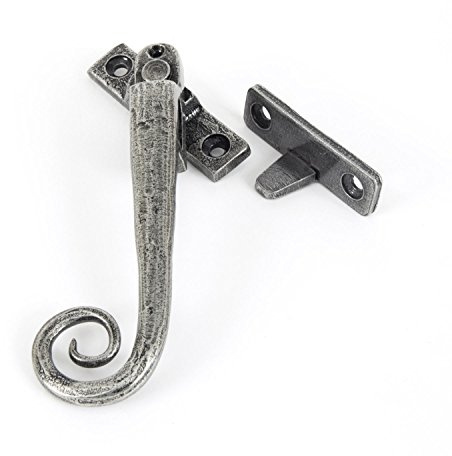 From The Anvil Pewter Locking Night-Vent Monkeytail Fastener - LH