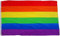 Super Qualitá - Bandiera PACE Arcobaleno, 250x150,estremamente resistente,non materiale economico cinese, peso stoffa ca. 100 g/m2, molto robusta, super forti occhielli