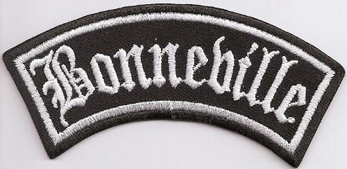 Bonneville Biker Rocker Motorrad Heavy Metal Aufnäher Patch Abzeichen