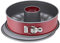 Original Kaiser Classic Plus Springform 28 cm rund mit Flach- und Rohrboden, 2 Böden, runde Backform 28 cm Springform, auslaufsicher, antihaftbeschichtet, rot