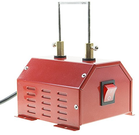 Golberg eléctrico cortador de cuerda – Cuchillo caliente térmica hoja para paracaídas Cable Flat Trenzado Tejido cincha correas cinta – Electrónica (pantalla plana – 30 W, Rojo