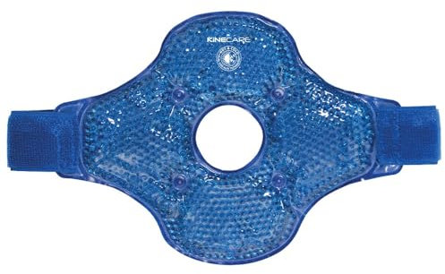 BIOSYNEX - Coussin Chauffant ou Refroidissant Spécial Genou - Compresse Thermique - Soulage les Douleurs Articulaires, L'Inflammation, L'Arthrose, Les Entorses