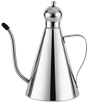 HEMOTON Oliera Salvagoccia /Bottiglia/Distributore di Olio Doliva in Acciaio Inossidabile con Olio (350 Ml)