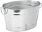 APS 36095 TIN Baignoire en métal galvanisé et PVC 11 l 40 x 22 cm