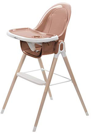 Engel & Storch 2in1 Babyhochstuhl ARTO Kinderhochstuhl Babystuhl Hochstuhl Essstuhl Kombihochstuhl - Pink