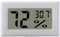 INF Mini hygromètre / thermomètre LCD blanc