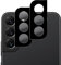 QUITECO Caméra Arrière Protection pour Samsung Galaxy S22 5G e S22 Plus 5G [2 pièces] Protecteur en Verre Trempé d'Objectif de Caméra Noir