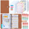 Budget Planner/Binder A6 - ANYUKE Sparchallenge Geldbuch mit Hüllen, Finanzplaner Ringbuch Ordner Organizer für Geld aufbewahrung Hefter, Familienbudgetplaner