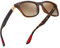 wearPro Polarisierte-Eckig-Sonnenbrille-für-Herren-Damen UV400-Schutz Polarisiert Sonnenbrillen Retro Vintage Stil Fahrradbrille Rechteckig Sunglasses für Fahren Sport(Leopardenmuster Braun)