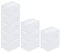 PROREGAL SuperSparSet 10x Transparenter Eurobehälter BasicLine mit geschlossenem Griff | HxBxT 12x15x20cm | 2,2 Liter | Eurobox, Transportbox, Transportbehälter, Stapelbehälter