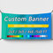 SXLONG Personalisiertes Banner - selbst gestalten für den Innen- und Außenbereich, mit Logo, Text, Foto, Geburtstagsbanner die Dekoration im Freien Geburtstagsfeier Abschlussfeier