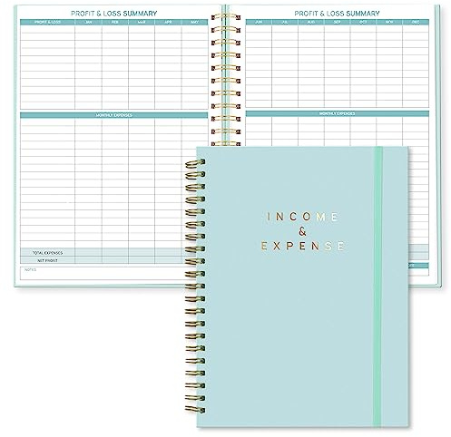 S&O Einnahmen und Ausgaben Tracker Notizbuch für besseres Geldmanagement,Buchführung Aufzeichnungsbuch,Einnahmen und Ausgaben Logbuch Small Business,Accounting Book,104 Seiten