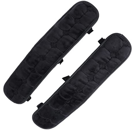 NUOBESTY 1 Paar Stuhl-Armauflage armlehnen Polster für bürostuhl Armlehnenpolster für Bürostuhl Stuhlgriffbezüge Armlehnenpolster für Stühle Perlmutt Armschutz Sofabezug Ellenbogenschoner