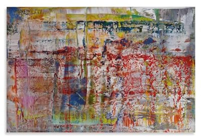 REDCHAMBER Abstrakte Maler, Gerhard Richter, abstrakte Malerei, Poster, Kunstposter, Leinwand, Malerei, Dekor, Wanddruck, Foto, Zuhause, moderne dekorative Poster, 60 x 90 cm