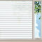 Linarun Window Film Privacy 75x400 Privacy Film for Glass Windows Stripe Frosted Window Film Anti UV Heat Reflective Privacy Film for Office Home Kitchen,Static Cling