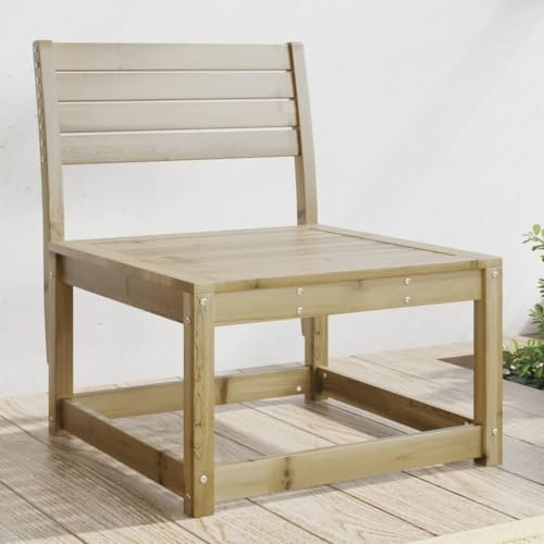 NQJIBUE Outdoor-Möbel, Sitzgelegenheiten, Outdoor-Sofas, Gartensofa, imprägniertes Holz, Kiefer