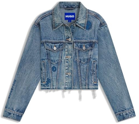 HUGO Damen Anouk_cropped_b Jeans_Jacket_L