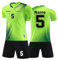 Personalised Football Trikot Erwachsener Kinder Fußball Trikot Set mit Namen Nummer Team und Logo Football Jersey Fußballtrikots T-Shirt und Shorts Fussball Set für Kinder Herren Anzug