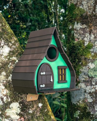 Märchenhaftes Vogelhaus – Dekorativ & Wetterfest, Perfekt für Garten & Außenbereich