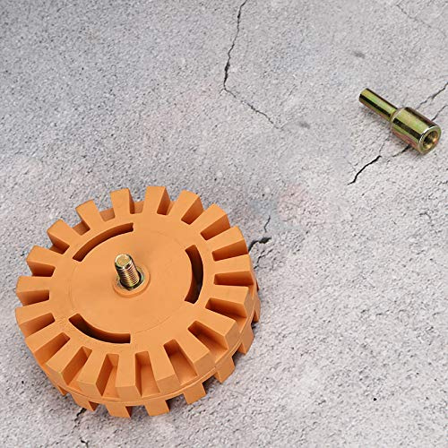 folienradierer, RASTKY Pneumatic Decal Remover 4in Gummi -Radiergummi -Radaufkleber Film Kleber Remover 25 Mm Durchmesser Automotivetool