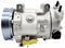 OHBZXM Compresor de aire acondicionado SD7C16 for Peugeot 307, 308, 807, 607, 406, 508 y 5008. Reemplazo del compresor de aire acondicionado for Citroën C4 (9671216780, 9659875880, 9651911480, 9656483