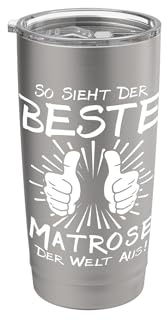 Matrose Doppelwandiger Edelstahl-Thermobecher