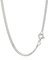 NKlaus 40cm Kette Silber 925 - Sterling Silberkette Herren und Damen- Hochwertige Panzerkette - Königskette - 2,10mm breit Collier 4,4g schwer 1813