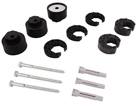 aquaSu® Wannenanker für Stahl- oder Acrylwannen | Schalldämmende Befestigung | Badewannen | Duschwannen | 14 tlg. Set