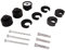 aquaSu® Wannenanker für Stahl- oder Acrylwannen | Schalldämmende Befestigung | Badewannen | Duschwannen | 14 tlg. Set